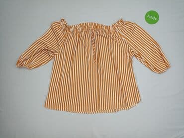 bluzki w paski mango: H&M, Women's blouse, size L (EU 40) — 2
