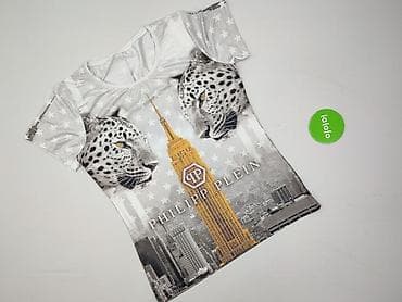 oversize t shirty: Philipp Plein, T-shirt damski, rozmiar 2XL — 2