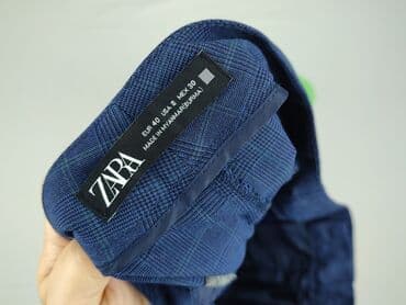 zara spodnie z szerokimi nogawkami: Zara, Spodnie materiałowe damskie, rozmiar L — 4