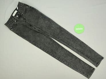 jeansy plus size wysoki stan: Denim, Jeansy damskie, rozmiar XS — 2