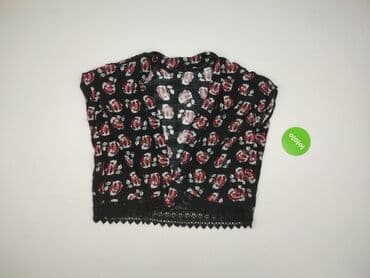 czarne bluzki w czerwone róże: New Look, Bluzka damska, rozmiar XL — 2