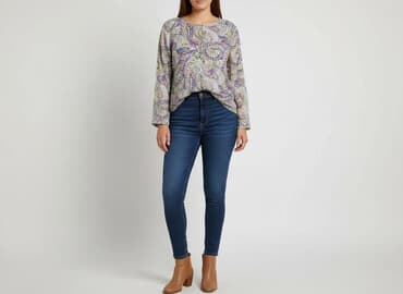 bluzka z długim rękawem calvin klein damska: Bluzka damska, rozmiar XL — 1