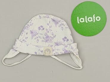 lniany kombinezon hm: Cap, 1-3 months, condition - Good — 2