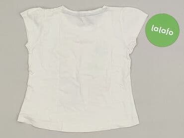 koszulka z prazkowanej dzianiny: T-shirt, 3-4 years, 98-104 cm, condition - Very good — 3