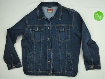 only sweter w paski: Kurtka jeansowa dla mężczyzn, 4XL — 2