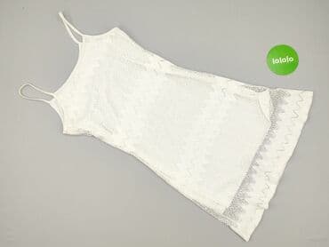 sukienka koronkowa biała boho: Look, Sukienka damska, rozmiar S — 2