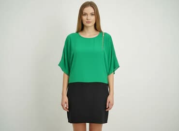 zielone eleganckie bluzki: Red Queen, Sukienka damska, rozmiar L — 6