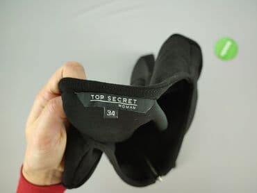 obcisła sukienka czarna: Top Secret, Sukienka damska, XS — 4