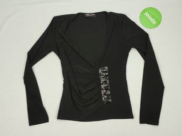 bluzki boho czarne: Bluzka damska, rozmiar S — 2