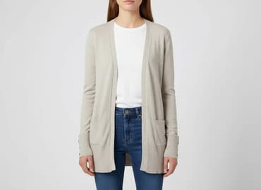 kurtka szara zara: Zara, Kardigan damski, rozmiar S — 7