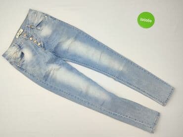 woskowane jeansy z wysokim stanem: Jeansy damskie, rozmiar XS — 2