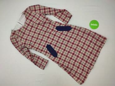 sukienka w kratę czerwona damska: Sukienka damska, rozmiar S — 2