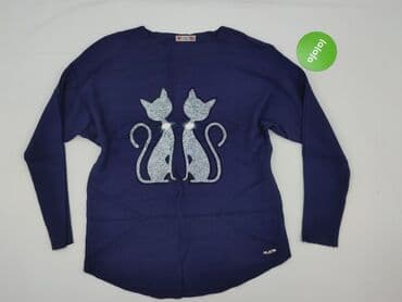 sweter z kotkiem: Sweter damski, 2XL — 2