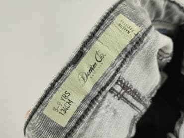 ubrania na dyskotekę: Spodnie jeansowe, DenimCo, 9 lat, 128/134, stan - Bardzo dobry — 4