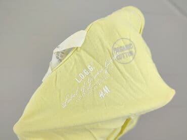 bluzka żółta w czarne paski: H&M, Top damski, rozmiar M — 5