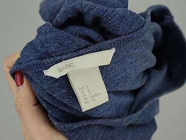 sweter jedwab: H&M Basic, Bluzka damska, rozmiar S — 4