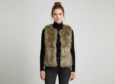 kamizelka damska z futerkiem: Atmosphere, Kamizelka damska, rozmiar S — 1