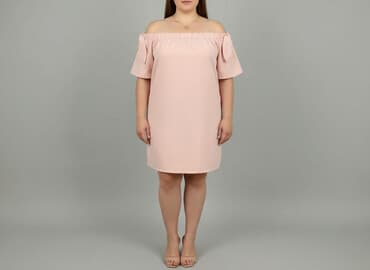 sukienka hiszpanka plus size: PrettyLittleThing, Sukienka damska, rozmiar XL — 6