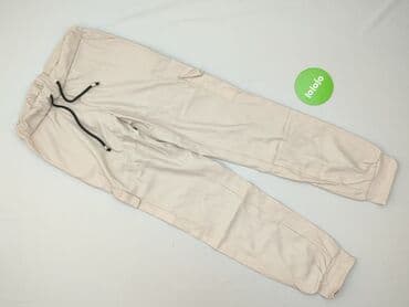 spodnie woskowane na gumce: Spodnie cargo damskie, S — 2