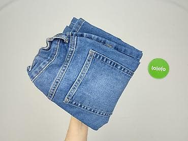 czarna bluzka basic: Spodnie jeansowe, H&M, 10 lat, 140, stan - Bardzo dobry — 7