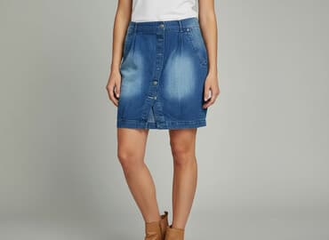 spódniczka jeansowe zara: Reserved, Spódnica damska, rozmiar M — 6