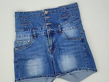 mule na platformie: Denim Collection, Szorty damskie, rozmiar M — 1