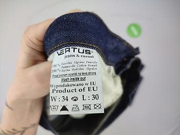spodnie vertus: Vertus, Jeansy damskie, rozmiar XL — 4