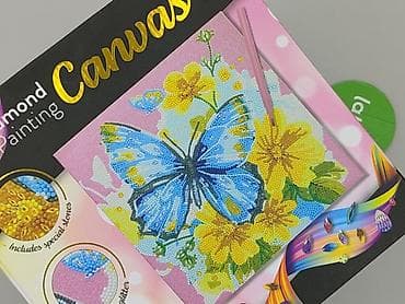 other material: Zestaw Diamond Painting Canvas – motyl na kwiatach, 30 × 30 cm - — 4