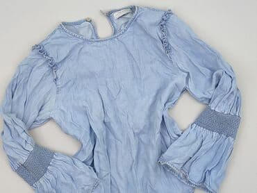 niebieska bluza pull and bear: Zara, Bluzka damska, rozmiar XS — 1
