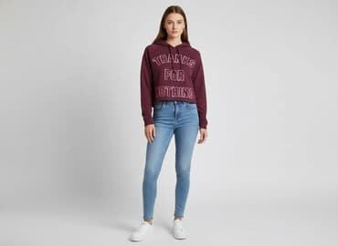 bluzy dla przyjaciółek: FB Sister, Bluza z kapturem damska, rozmiar L — 1