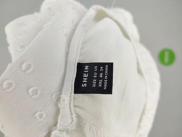 biala bluzka: Shein, Bluzka damska, rozmiar 2XL — 5