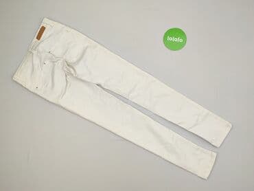 stradivarius brokatowe jeansy: Stradivarius, Jeansy damskie, rozmiar 2XS — 3