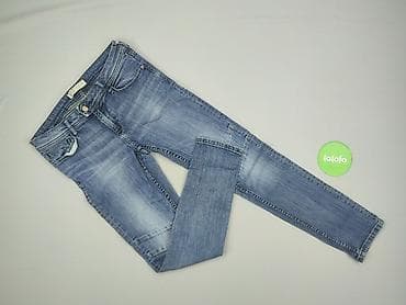 buty ala trampki: Zara, Jeansy damskie, rozmiar L — 2