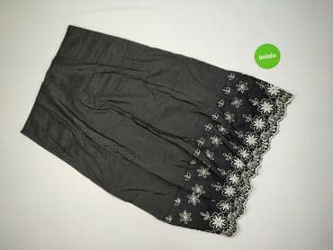 czarne spódnice rozkloszowane midi: Spódnica damska, rozmiar M — 4