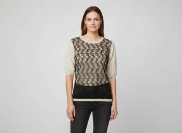 tkaniny na bluzy: F&F, Bluzka damska, rozmiar S — 7