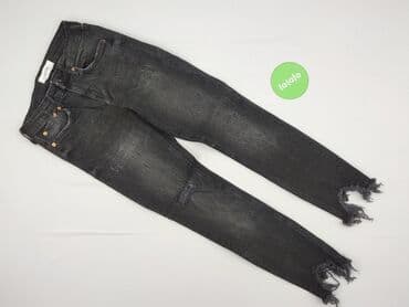 zara czarne jeansy damskie: Denim Collection, Jeansy damskie, rozmiar S — 3