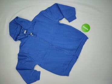 niebieska bluza pull and bear: Fancy, Bluza z kapturem dla mężczyzn, L — 2