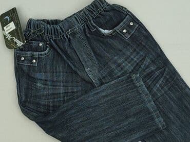 sinsay jeansy denim: Spodnie jeansowe, Niebieski Księżyc, 2-3 lat, 92/98, stan - Idealny — 1