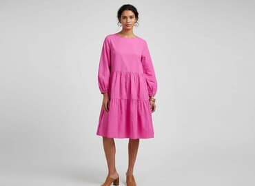 sukienka ciążowa zwiewna: Sukienka damska, rozmiar S — 5