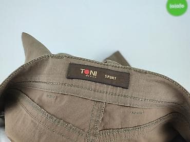 grey jeans: TONI, Spodnie materiałowe damskie, rozmiar S — 4