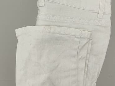 białe jeansy szerokie: Janina, Jeansy damskie, rozmiar M — 6