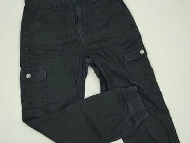 spodnie despacito: Material trousers, C&A, 12 years, 152, condition - Very good — 1