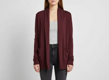 kurtki skórzane massimo dutti: Massimo Dutti, Kardigan damski, rozmiar S — 1