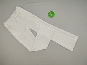 biala marynarka do sukienki: Spodnie materiałowe damskie, rozmiar L — 2