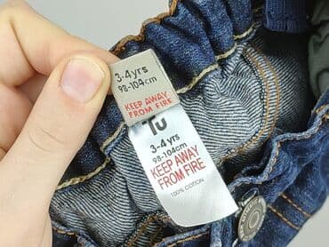 czapka benetton: Jeans, Tu, 3-4 years, 98/104, condition - Perfect — 4