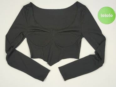 srebrne sukienki na imprezę: Women's blouse, size S (EU 36) — 2