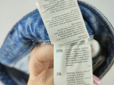 woskowane legginsy z wysokim stanem zara: Mohito, Jeansy damskie, rozmiar S — 5