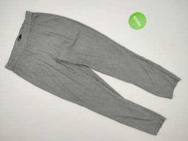 spodnie z wysokim stanem dla niskich: Carry, Spodnie materiałowe damskie, M — 2