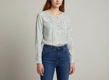 klapki z futerkiem tommy hilfiger: Tom Tailor, Bluzka damska, rozmiar M — 6