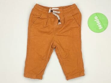 ubrania dla dzieci c a: Baby material trousers, 3-6 months, 62-68 cm, Reserved, condition - Very good — 2
